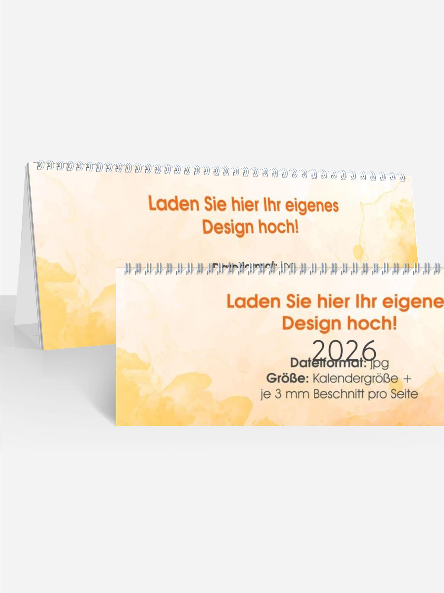 Wochen-Tischkalender ohne Kalendarium Wochen-Tischkalender ohne Kalendarium
