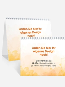 Monats-Tischkalender ohne Kalendarium
