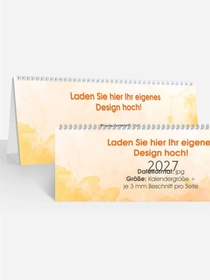 Wochen-Tischkalender ohne Kalendarium