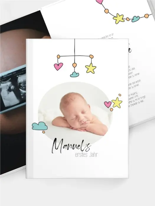 Baby-Fotobuch Mobile