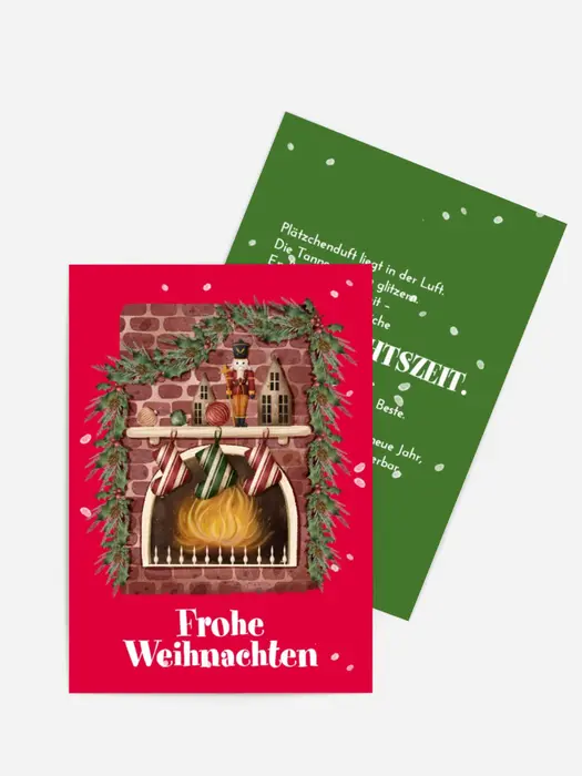 Weihnachtskamin