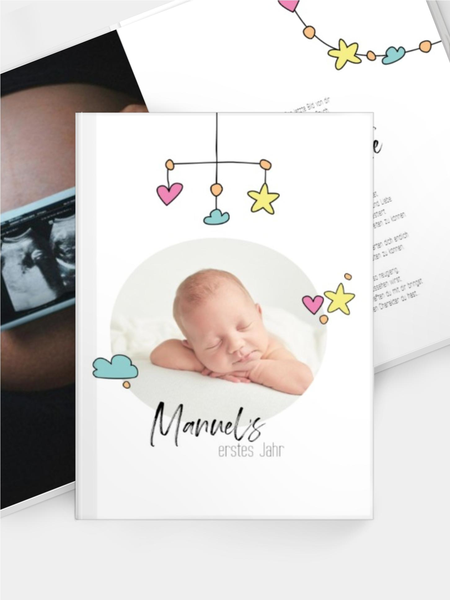 Baby-Fotobuch Mobile