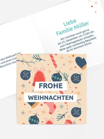 Einladung Weihnachten Buntes Spielzeug Einladung Weihnachten Buntes Spielzeug