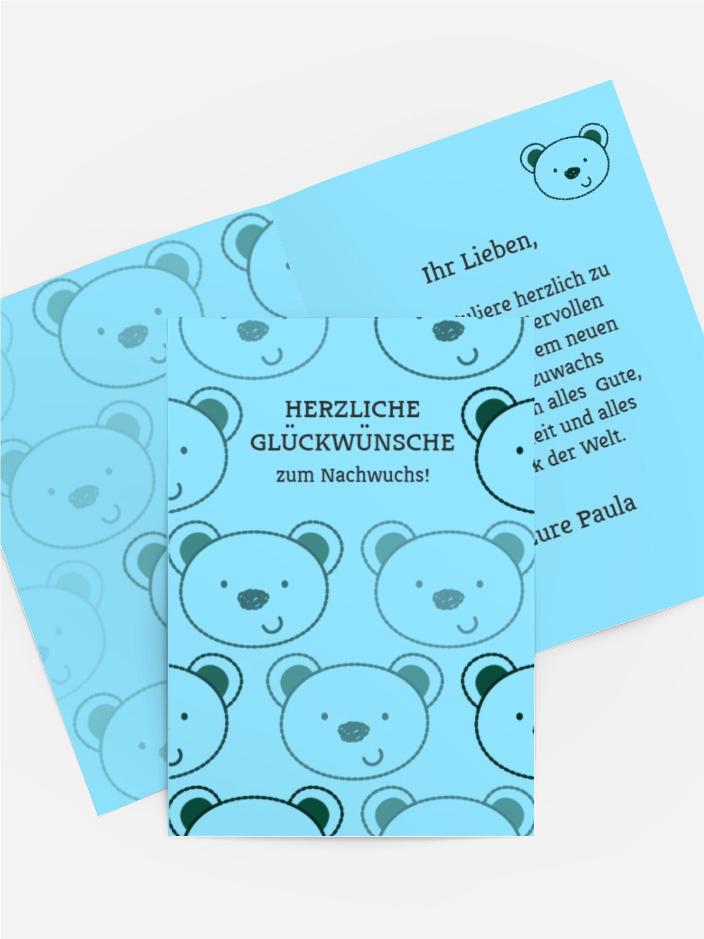 Bärchengesicht