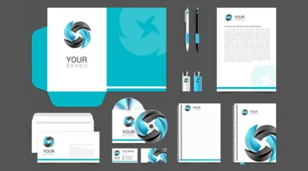 Ein Corporate Identity Branding auf Briefpapier, Dokumenten und mehr!